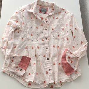Anthro Maeve Teepee Button Down